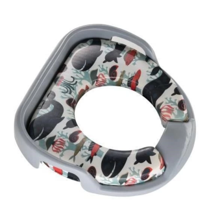 KESGİN MARKET® Softy Jumbo Kids Çocuk-bebek Yanlardan Tutmalı Yumuşak Süngerli Klozet Kapağı Adaptörü