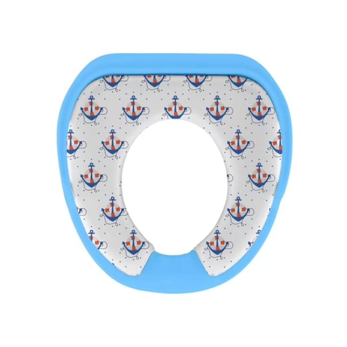 KESGİN MARKET® Softy Jumbo Kids Çocuk-bebek Yanlardan Tutmalı Yumuşak Süngerli Klozet Kapağı Adaptörü