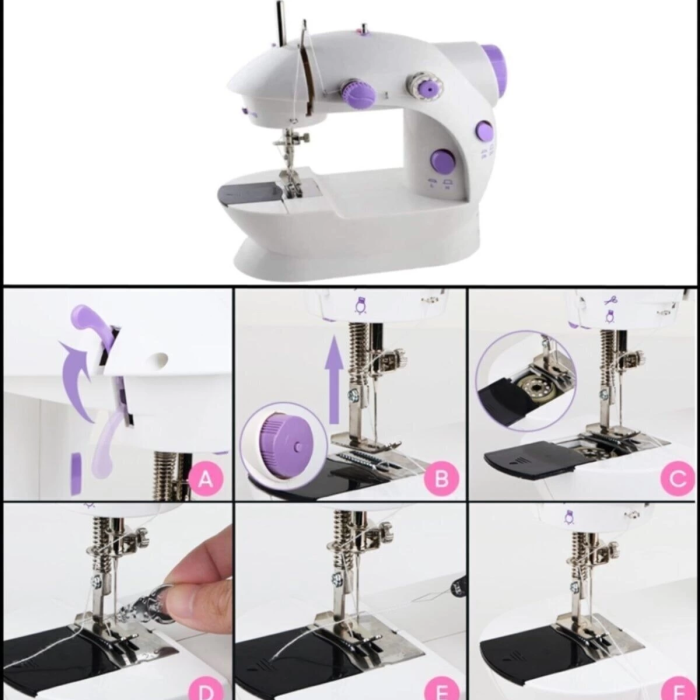 KESGİN MARKET® Mini Ev Dikiş Makinesi Pedallı Sewıng Machine