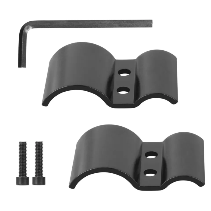 KESGİN MARKET® 2x10mm 31mm Namlu Montaj Klip Taktik El Feneri Torch Sight Lazer Kapsam Kelepçe