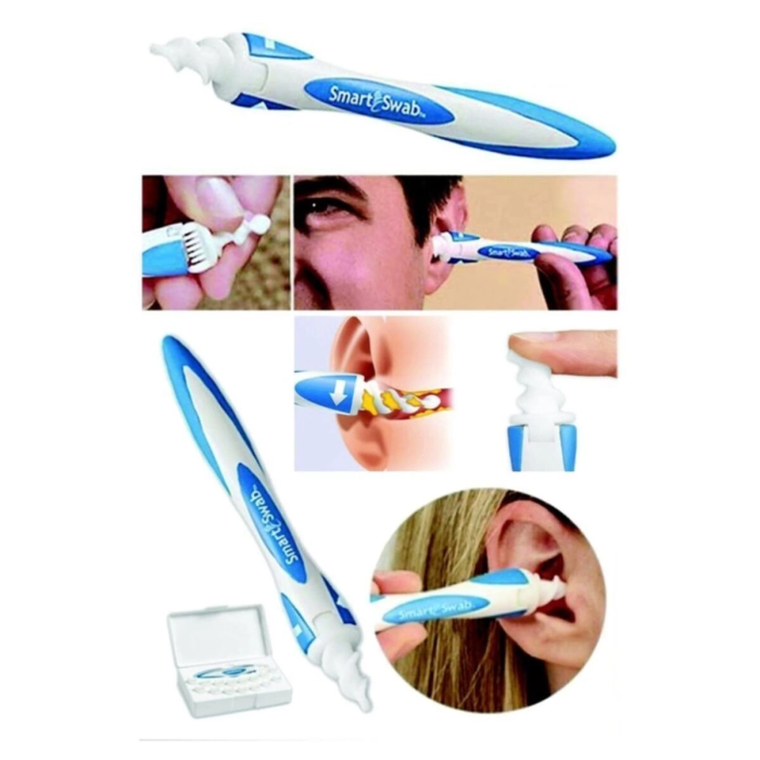 KESGİN MARKET® Smart Swab 16 Başlıklı Pratik Kulak Temizleme Aleti Aparatı Seti