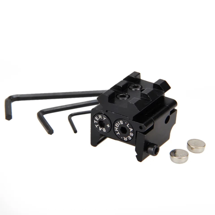 KESGİN MARKET® Avcılık, Tabanca İçin 20mm Ray, Kırmızı Noktalı Lazer L2030