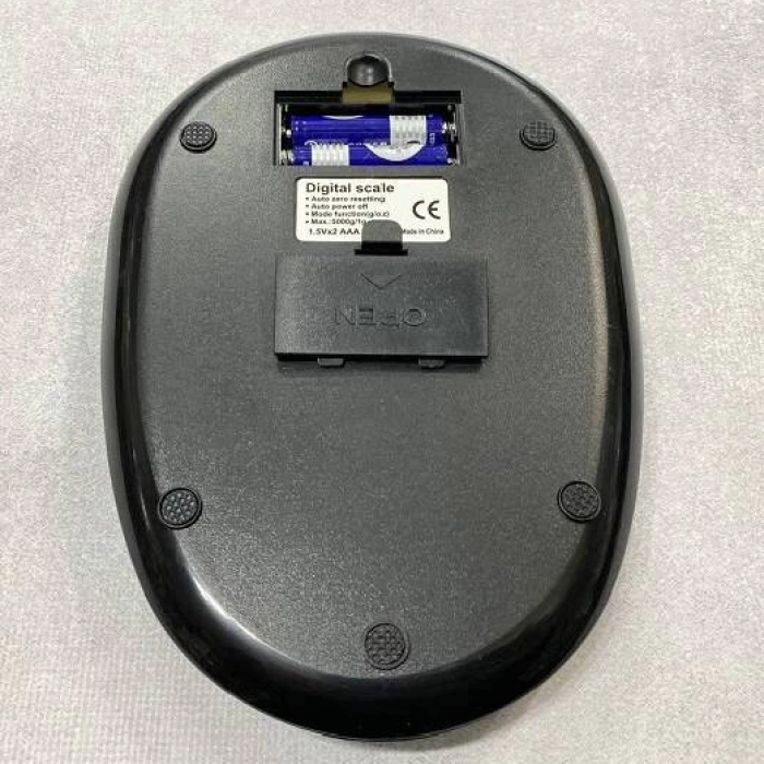 KESGİN MARKET® Hazneli Mutfak Terazisi Sh-136 - 5 Kg Hassas Dijital Tartı