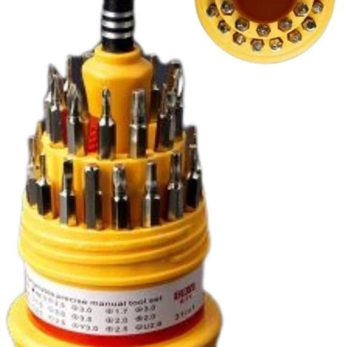 KESGİN MARKET® Orta 31 Parça Hassas Tornavida Bits Uç Seti Yumurta Tornavida