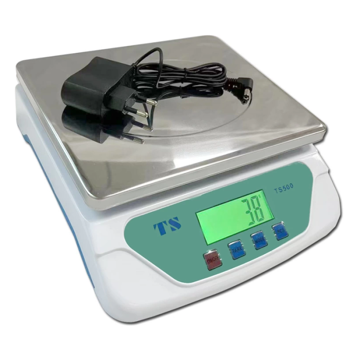 KESGİN MARKET® Ts-500 Dijital Terazi - Lcd Ekran, Dara Alma, Sayım Fonksiyonlu, Yüksek Hassasiyetli Tartım Cihazı