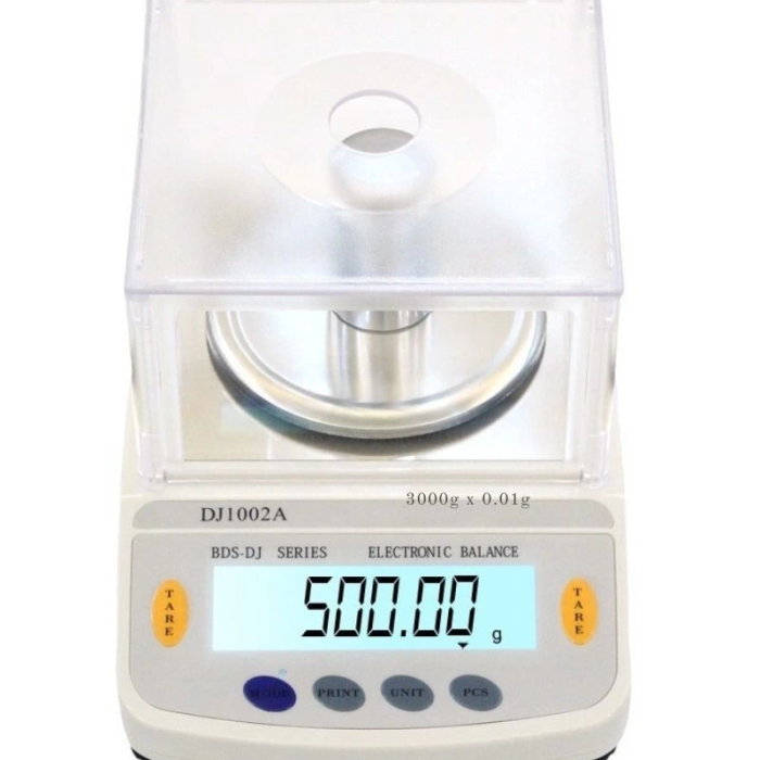 KESGİN MARKET® Dj602a Kefeli Hassas Terazi 3000 G Kapasiteli, 0.01 G Hassasiyetle Profesyonel Ölçüm