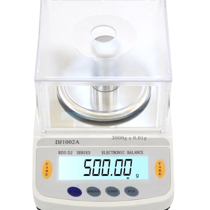 KESGİN MARKET® Dj602a Kefeli Hassas Terazi 3000 G Kapasiteli, 0.01 G Hassasiyetle Profesyonel Ölçüm