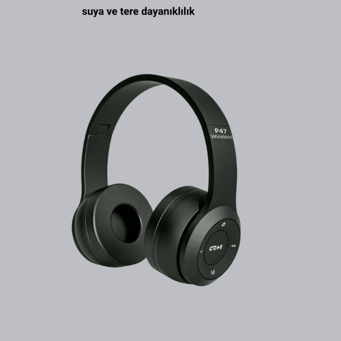 KESGİN MARKET® Kablosuz Bluetooth Kulaklık – Suya Dayanıklı ve Uzun Ömürlü Kullanım