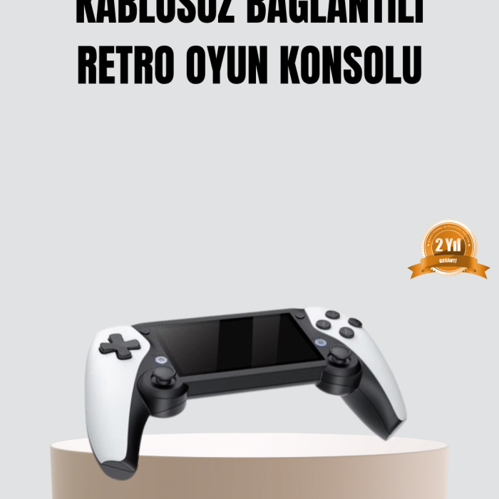 KESGİN MARKET® Taşınabilir El Konsolu – 4.3 İnç TFT Ekran, 64 GB Dahili Oyun Hafızalı