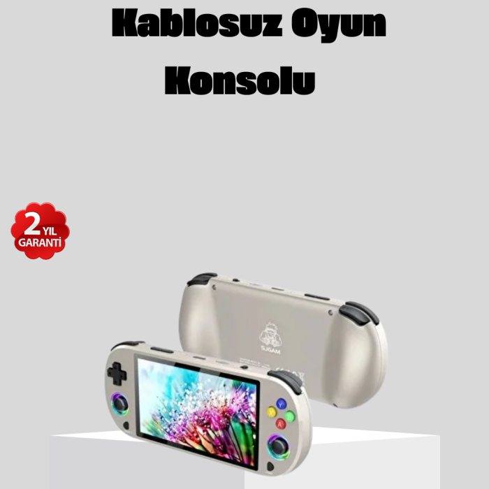 KESGİN MARKET® 5 İnç IPS Ekranlı Retro Oyun Konsolu – 6 Saat Kesintisiz Oyun Deneyimi