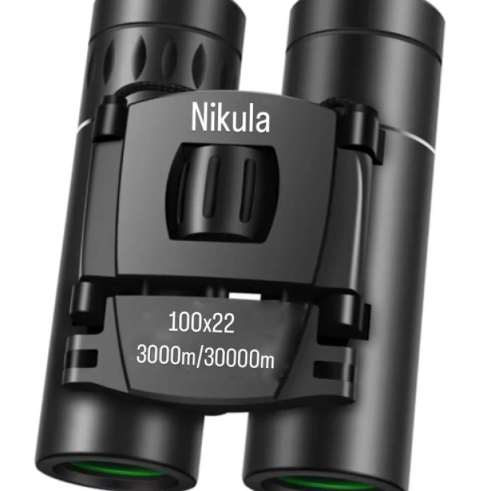 KESGİN MARKET® 100x22 Cepte Taşımalı Kauçuk Kaplama Profesyonel Mini Dürbün-3000m/30000m