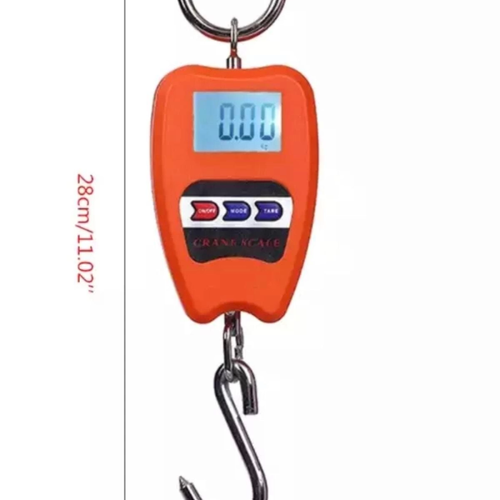 KESGİN MARKET® 200 Kg Vinç Tipi Kancalı Terazi - Ağır Yükler İçin Hassas Ölçüm