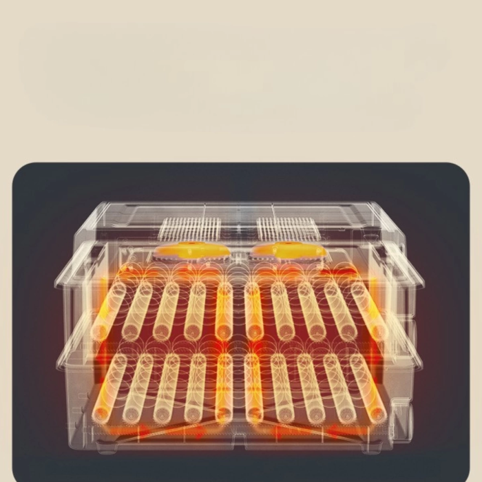 KESGİN MARKET® 60 Yumurta Kapasiteli Tam Otomatik Kuluçka Makinesi - Civciv, Kaz, Hindi Ve Ördek Yetiştiriciliği Epo-w60