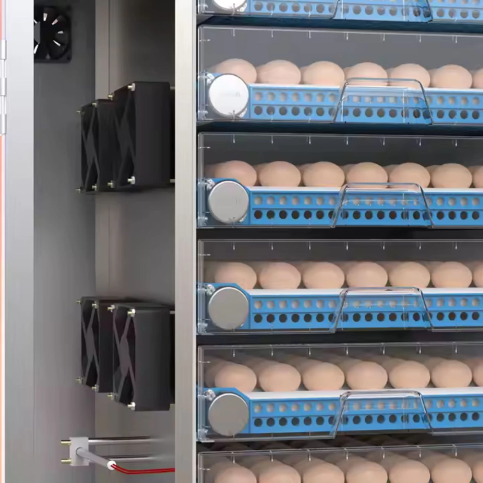 KESGİN MARKET® Endüstriyel 256 Yumurtalık Otomatik Kuluçka Makinesi Dijital Panel Isı Nem Ayarlı – Tavuk Ördek Civciv Hindi Yumurta