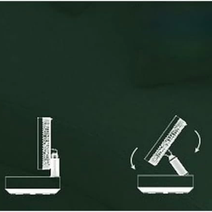 KESGİN MARKET® Teleskopik Fan Vantilatör 4 Modlu Şarjlı Katlanabilir Yükseltilebilir Taşınabilir Serinletici Portatif Masa Vantilatörü