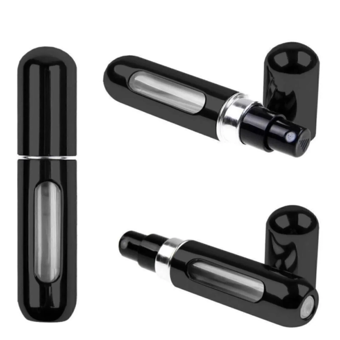 KESGİN MARKET® Cep Parfüm Şişesi Siyah