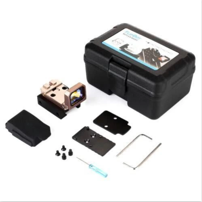 KESGİN MARKET® Vism Flipdot Reflex M2 Red Dot Sight - Katlanabilir 22mm Reflex Nişangâh