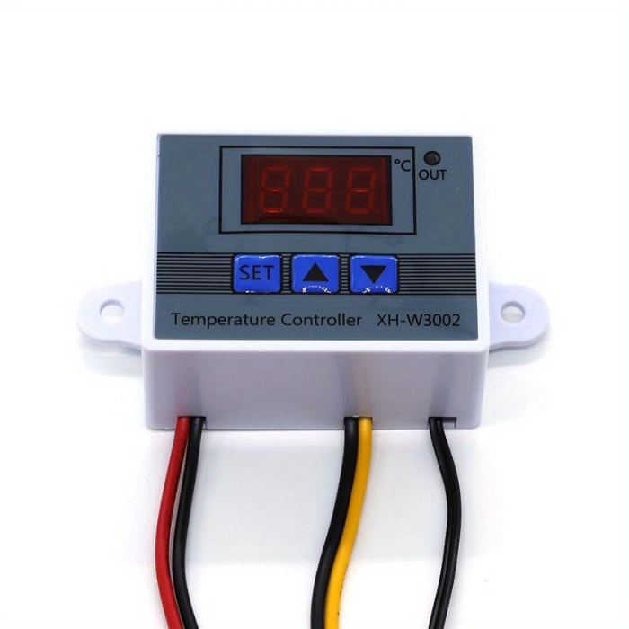 KESGİN MARKET® Dijital Termostat Xh-w3002 Led Ekranlı Sıcaklık Kontrol Cihazı 220v