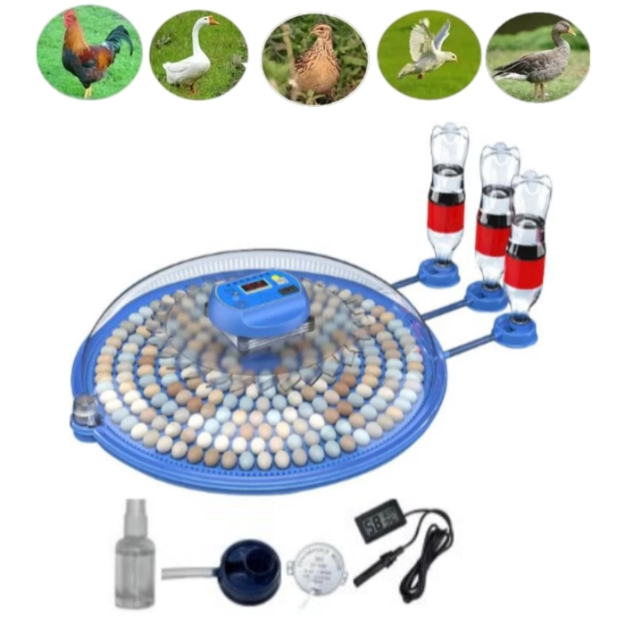 KESGİN MARKET® 80 Tavuk 240 Kuş Yumurta Kapasiteli Çift Viyollü Kuluçka Makinesi - Kaz, Ördek, Tavuk, Bıldırcın İçin