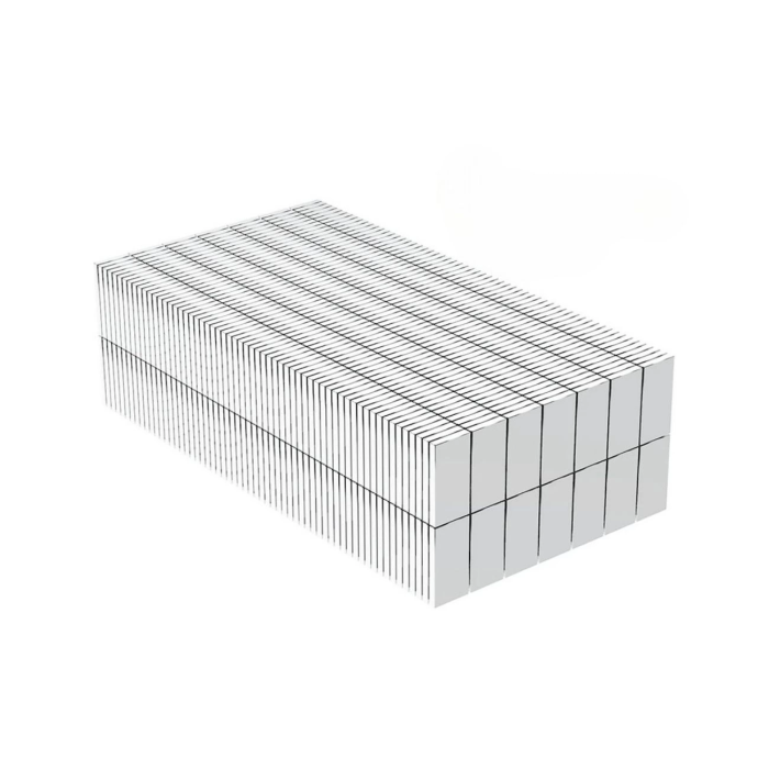 KESGİN MARKET® 10 Adet 15x10x1.5 Mm Köşeli Neodyum Mıknatıs N35 Magnet Dayanıklı Nikel Kaplama