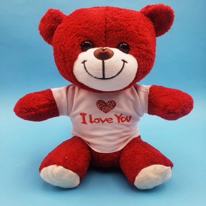 KESGİN MARKET® Kırmızı I Love You Ayıcık