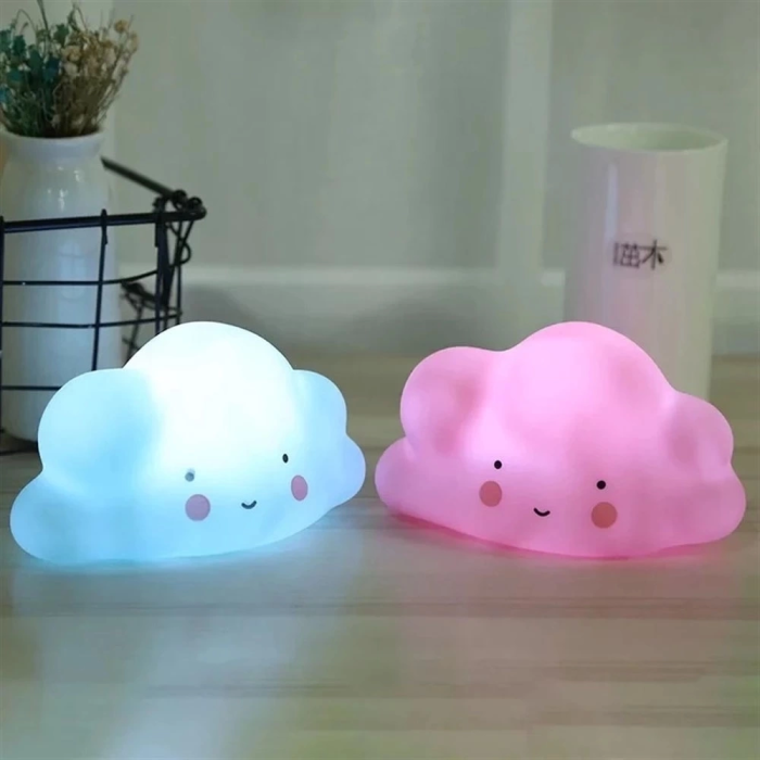 KESGİN MARKET® Gülenyüz Bulut Gece Lambası