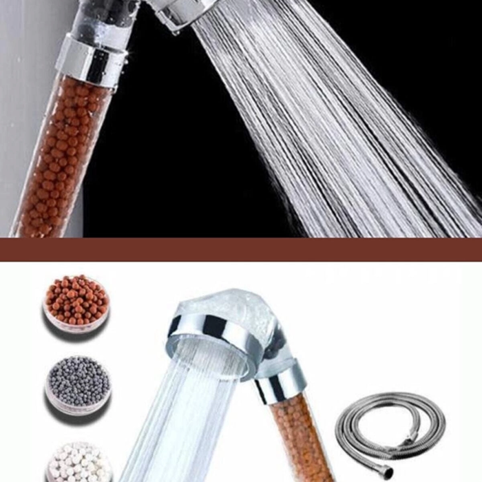 KESGİN MARKET® Boncuklu Su Tasarruflu Kireç Önleyici Duş Başlığı