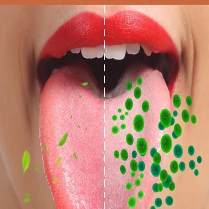 KESGİN MARKET® Hijyenik Dil Kazıyıcı Temizleme Dil Sıyırıcı Dil Temizleyici Bakır Hilal