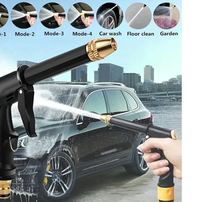 KESGİN MARKET® Yüksek Basınçlı Ayarlanabilir Bahçe Sulama Araba Yıkama Püskürtme Sı