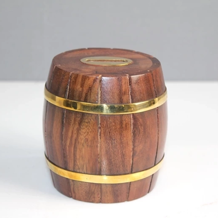 KESGİN MARKET® Pirinç Fıçı Kumbara Ksk3115