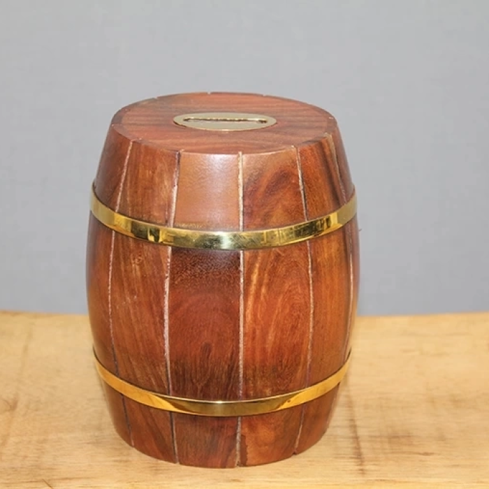 KESGİN MARKET® Pirinç Fıçı Kumbara Ksk3116