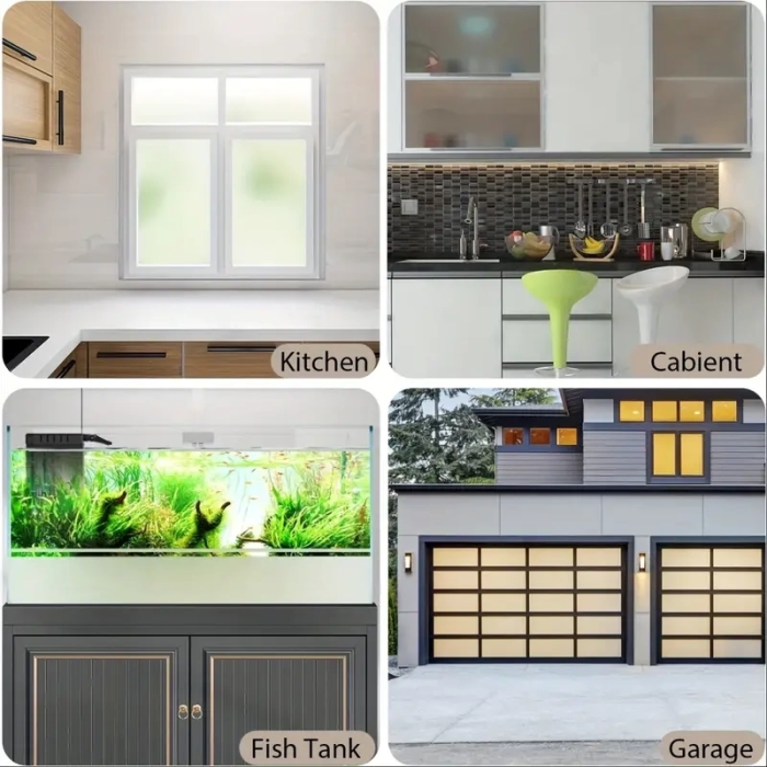 KESGİN MARKET® Uv Engelleyici Buzlu Cam Filmi 5 Metre X 60 Cm