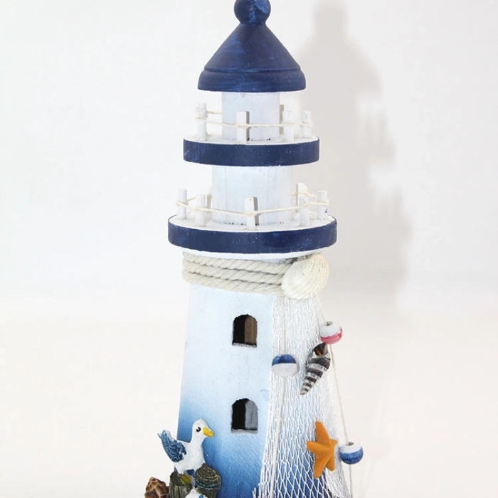 KESGİN MARKET® Ahşap Marin Deniz Feneri  Alk2440