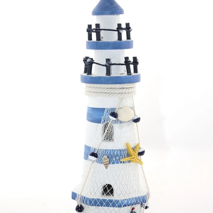 KESGİN MARKET® Ahşap Marin Deniz Feneri Alk2444