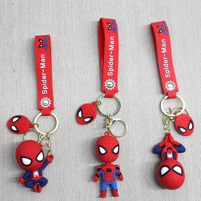 KESGİN MARKET® Spiderman Silikon Anahtarlık Alk4263