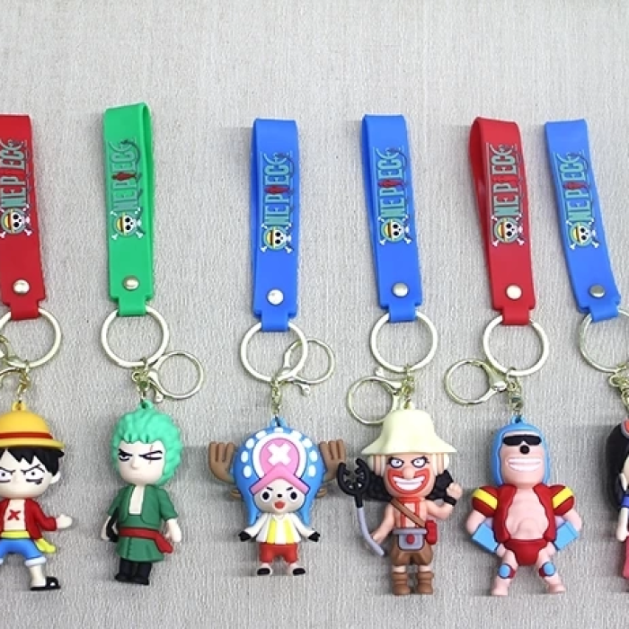 KESGİN MARKET® One Piece Silikon Anahtarlık Alk4269