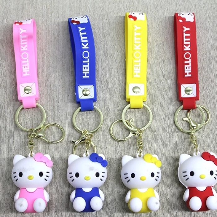 KESGİN MARKET® Silikon Hello Kitty Anahtarlık Alk4248