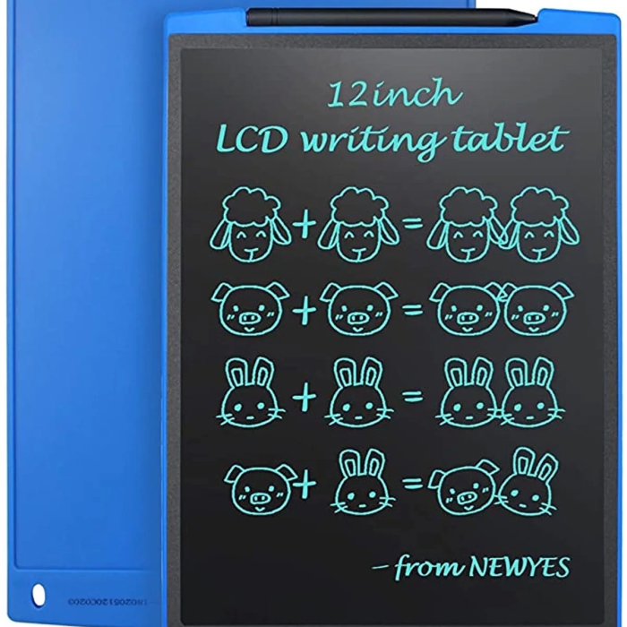 KESGİN MARKET® 12 Inc Writing Lcd Grafik Dijital Kalemli Çizim Tableti Yazı Tahta Not Yazma Eğitim Tableti