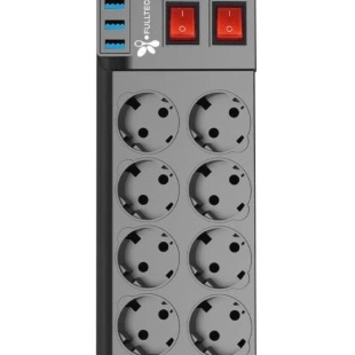 KESGİN MARKET® Ftr-08 8’li Termal Akım Korumalı Priz