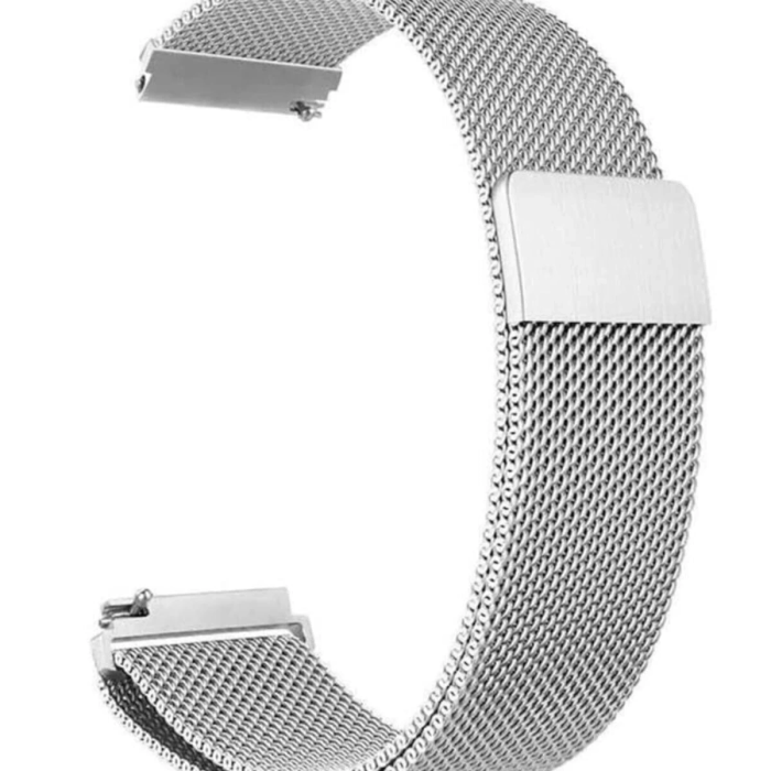 KESGİN MARKET® Huawei Watch Gt2 Sport Metal 46 Mm Gümüş 22m Pim Genişliği Yüksek Kalite Kordon Kayış