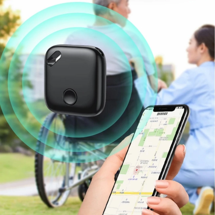 KESGİN MARKET® Smart Tag Airtag Akıllı Takip Cihazı Apple My Find Uyumlu Beyaz