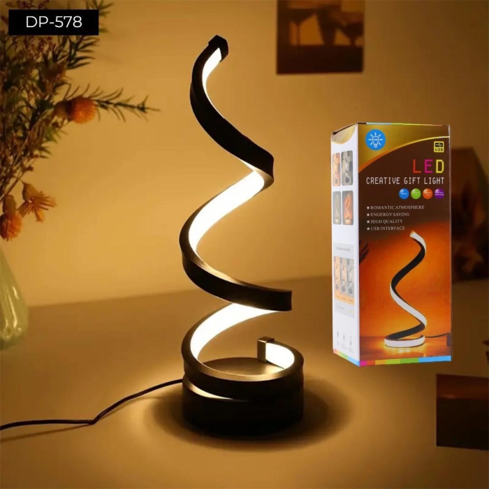 KESGİN MARKET® Dempower Kıvrımlı Gece Lambası