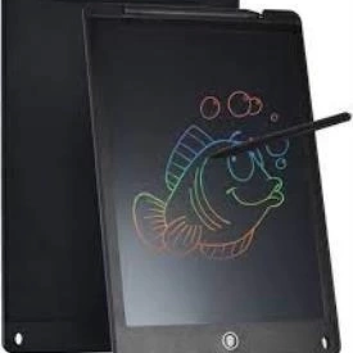 KESGİN MARKET® T12 Siyah Writing Tablet Lcd 12 Inç Dijital Kalemli Çizim Yazı Tahtası