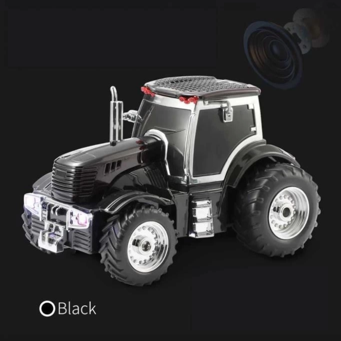 KESGİN MARKET® D42 Siyah Traktör Tasarım Usb/fm Radyo Bluetooth Hoparlör Speaker