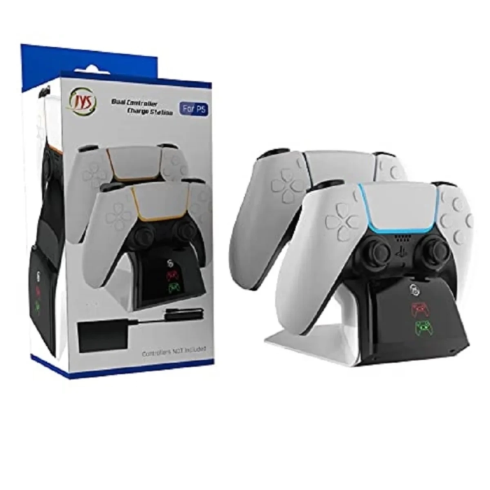 KESGİN MARKET® Ps5 Dualsense /ps5 Slim/ps5 Pro Gamepad Hızlı Şarj İstasyonu Çift Kol Şarj Ünitesi