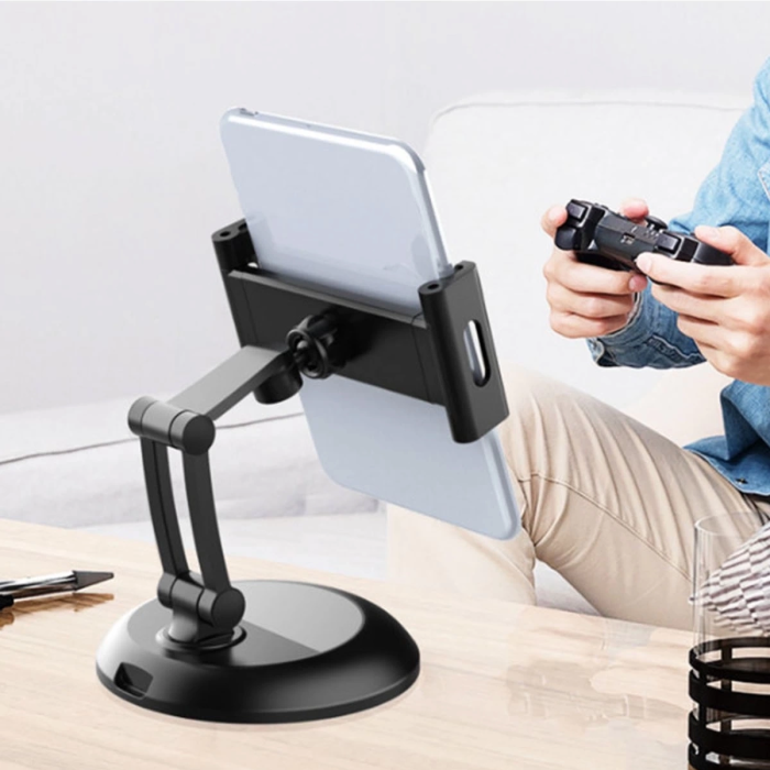 KESGİN MARKET® Masa Üstü 360 Derece Ayarlanabilir Tablet Tutucu Telefon Standı 6.3’’- 11 İnç’’ Masaüstü Tablet