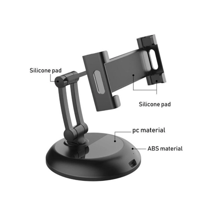 KESGİN MARKET® Masa Üstü 360 Derece Ayarlanabilir Tablet Tutucu Telefon Standı 6.3’’- 11 İnç’’ Masaüstü Tablet