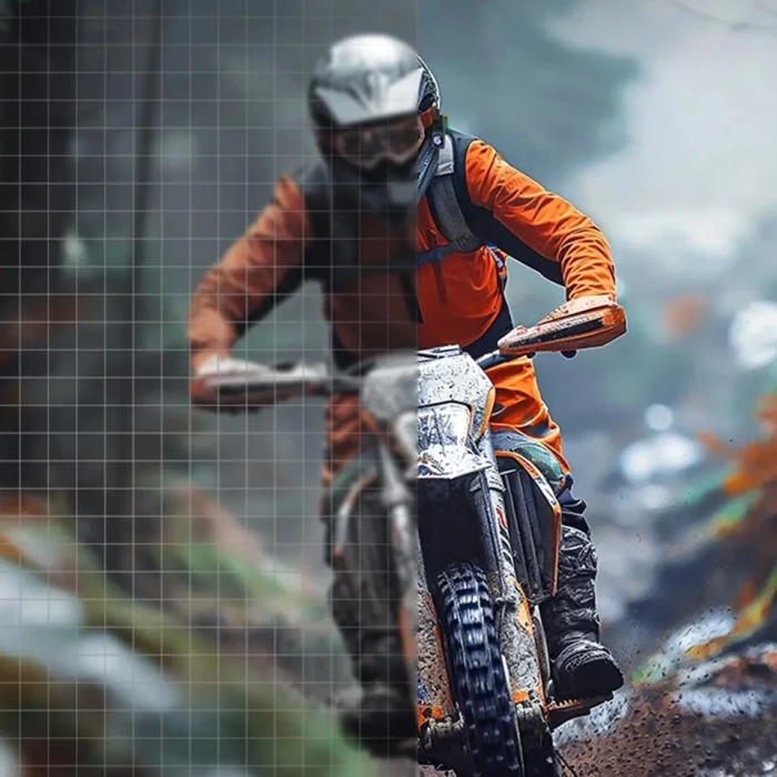 KESGİN MARKET® Bt68 Motosiklet Kask Bluetooth Kulaklık 1080p Kamera Ses Kontrolü Video Kayıt Özellikli İntercom