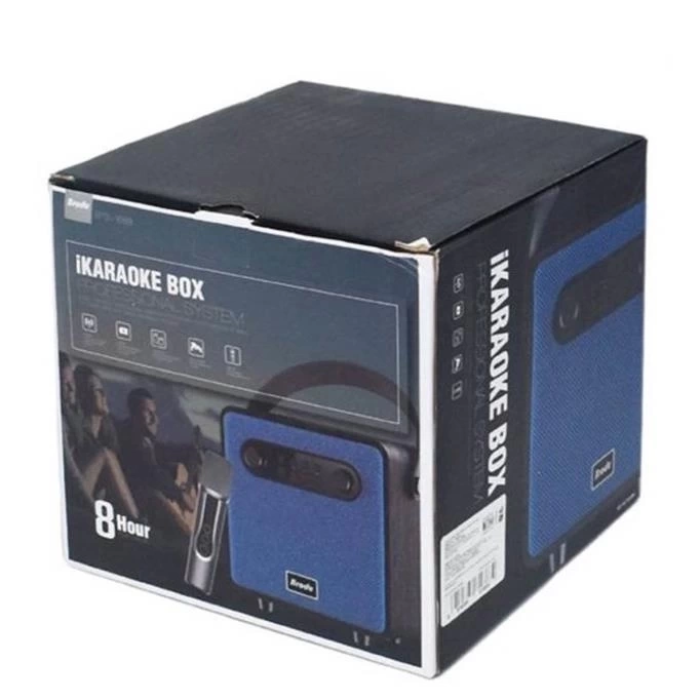 KESGİN MARKET® Bts-1688 Yeşil Mikrofonlu Karaoke Bluetooth Hoparlör