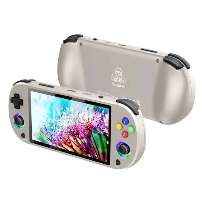 KESGİN MARKET® M22 Pro Retro Oyun Konsolu 5.0 ’’ıps Ekran Dahili 20000+ Oyun Emülatörleri Rgb Led Joystick